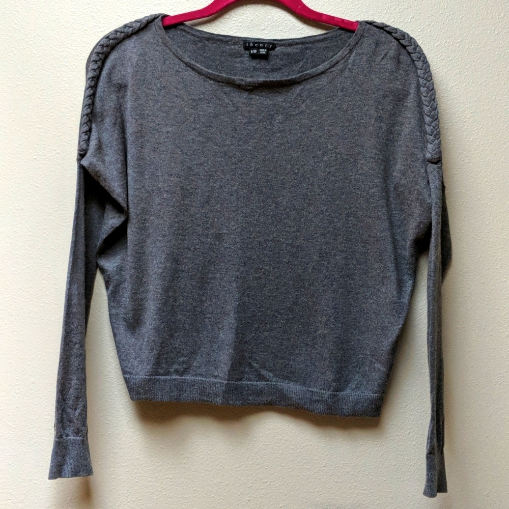 Theory Cashmere & Cotton sweater Womens Size SP